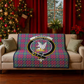 Lindsay Ancient Tartan Crest Quilt
